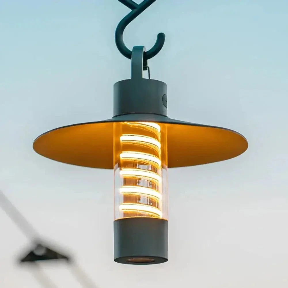 Justerbart stativ uppladdningsbar campinglampa