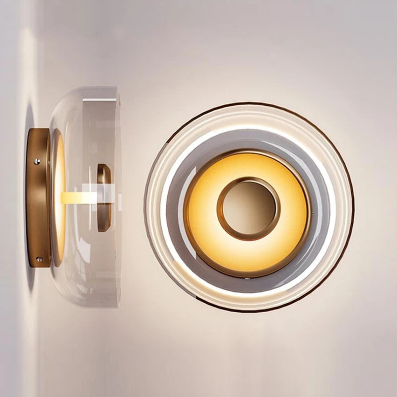 Glas Skål Sovrum Sänglampa Vägglampa