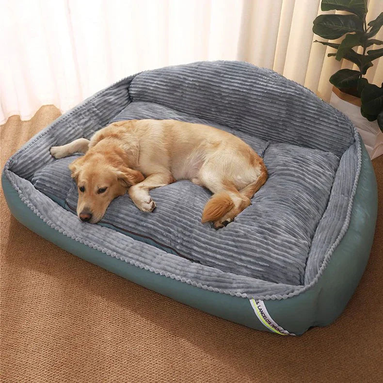 Pawelux All-Season Hypoallergenic Thick Dog Bed - Mjuk, Varm & Maskintvättbar