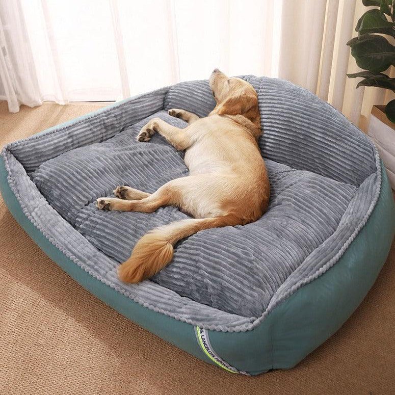 Pawelux All-Season Hypoallergenic Thick Dog Bed - Mjuk, Varm & Maskintvättbar