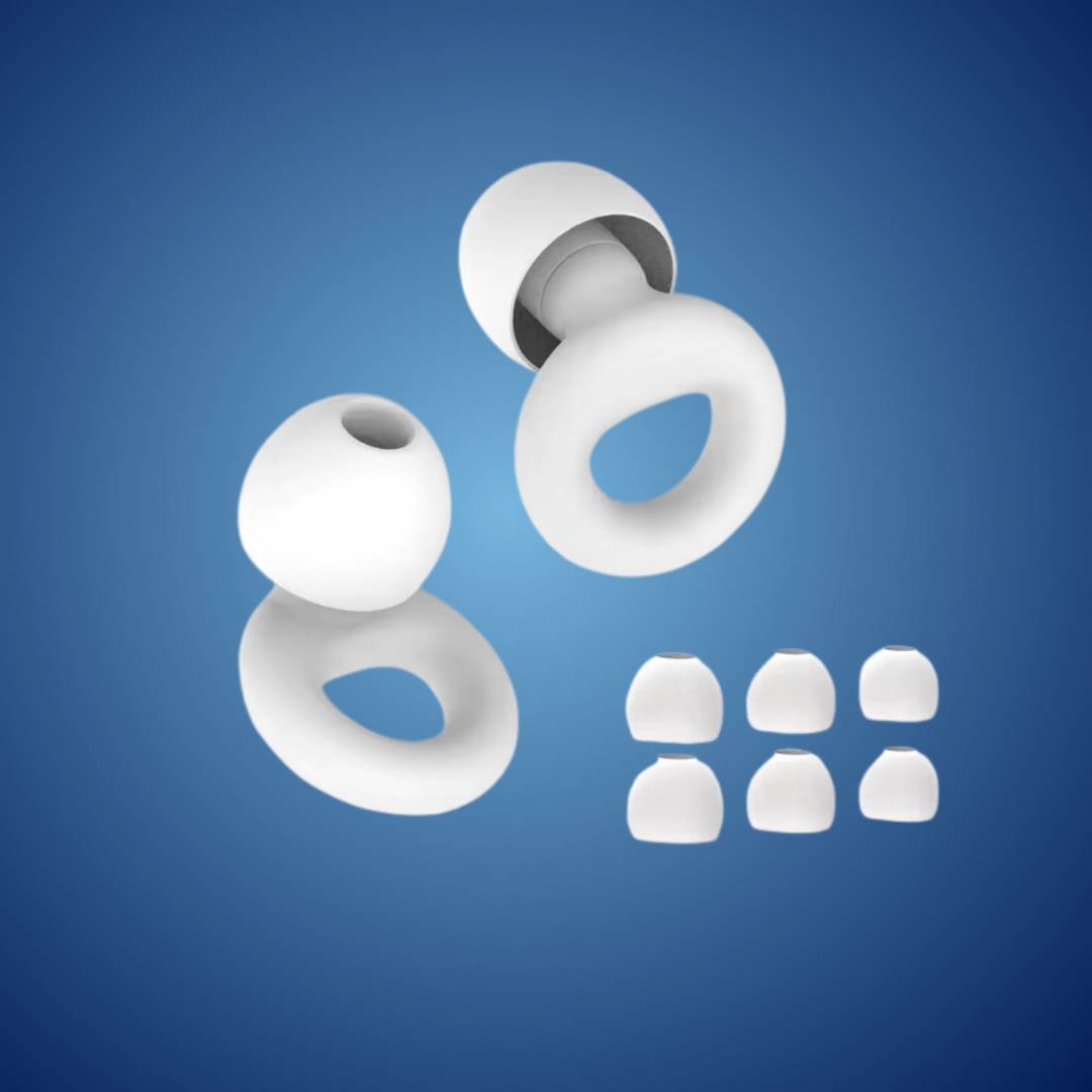 Bullerdämpande öronproppar för sömn och resor