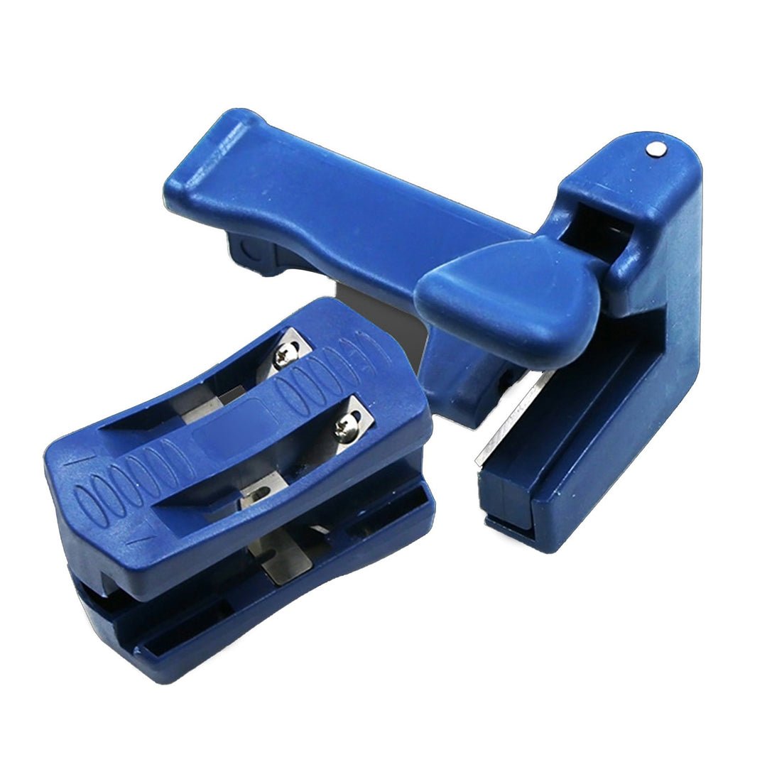 Trä-kantbearbetningsverktygsuppsättning – Ren & Precise dubbel-sidig kantklippare för plattor, faner & PVC