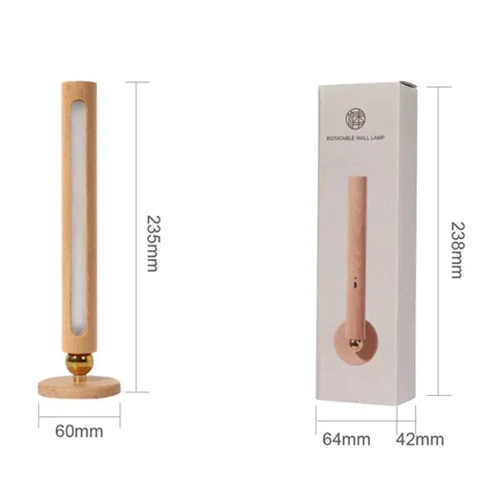 Aura Trä Vägglampa - För Atmosfärisk Flexibel Belysning