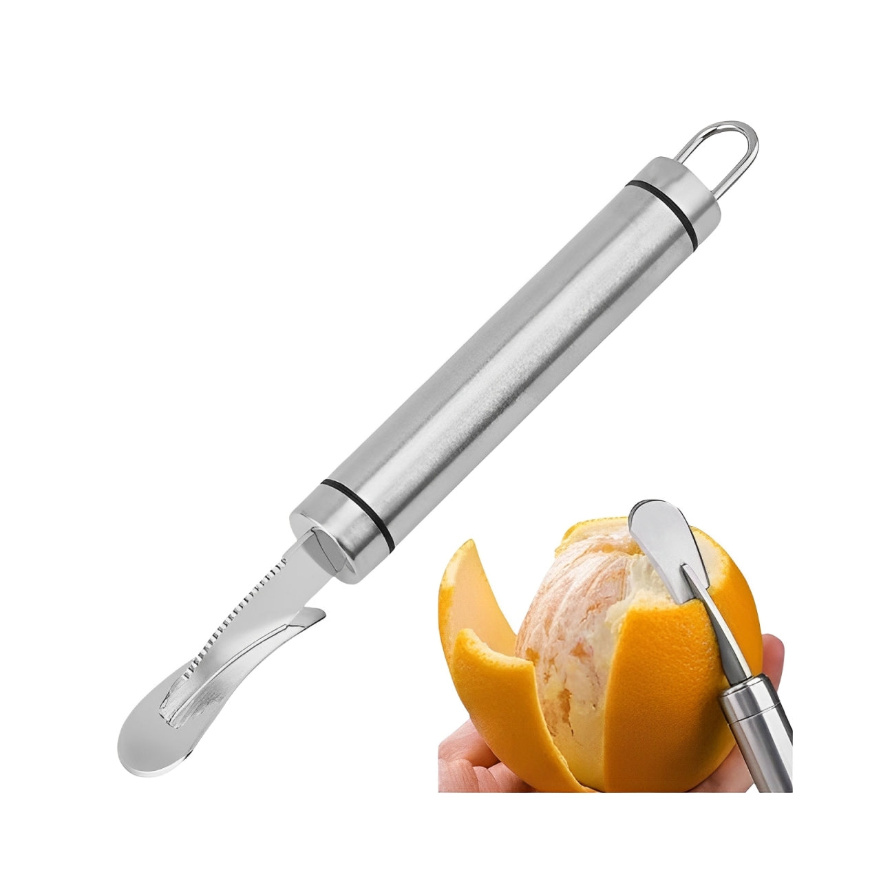 Royaleva Orange Peeler med ergonomiskt handtag och blad