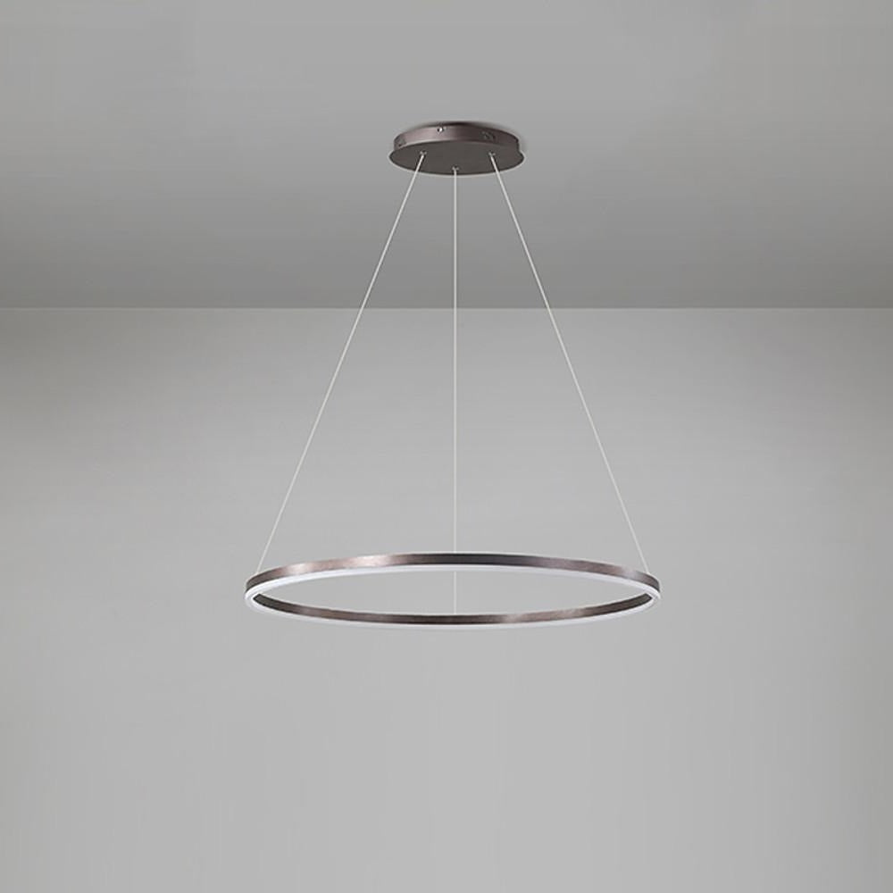 Modern svart LED hängande taklampa
