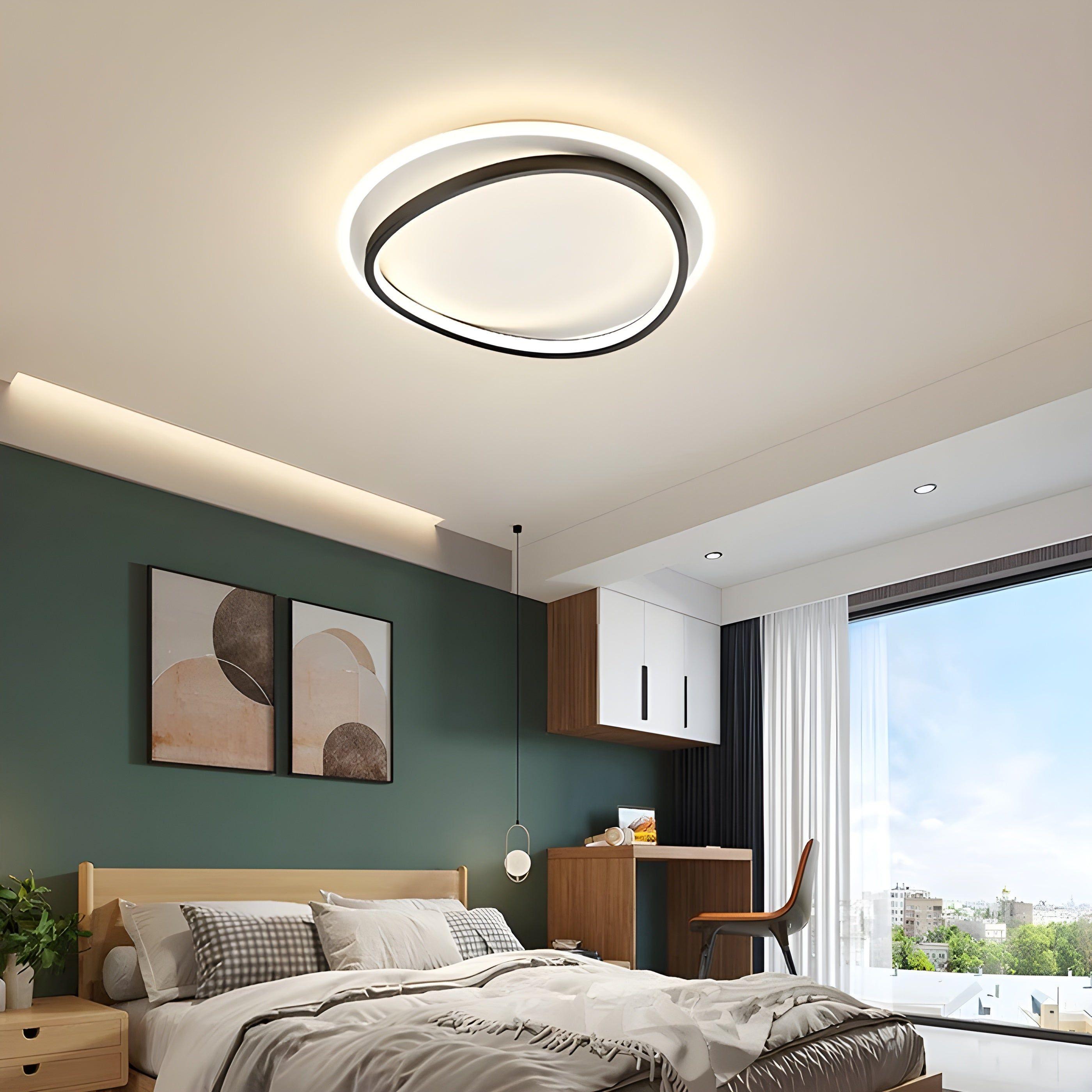 GlossAura Light - Modern LED-taklampa