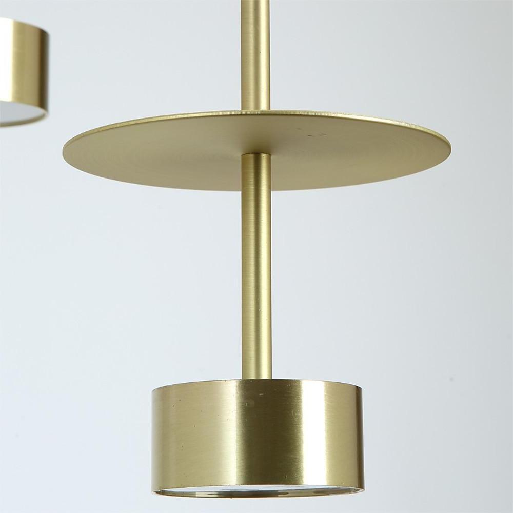 1-lamps metalhänglampa för köksö