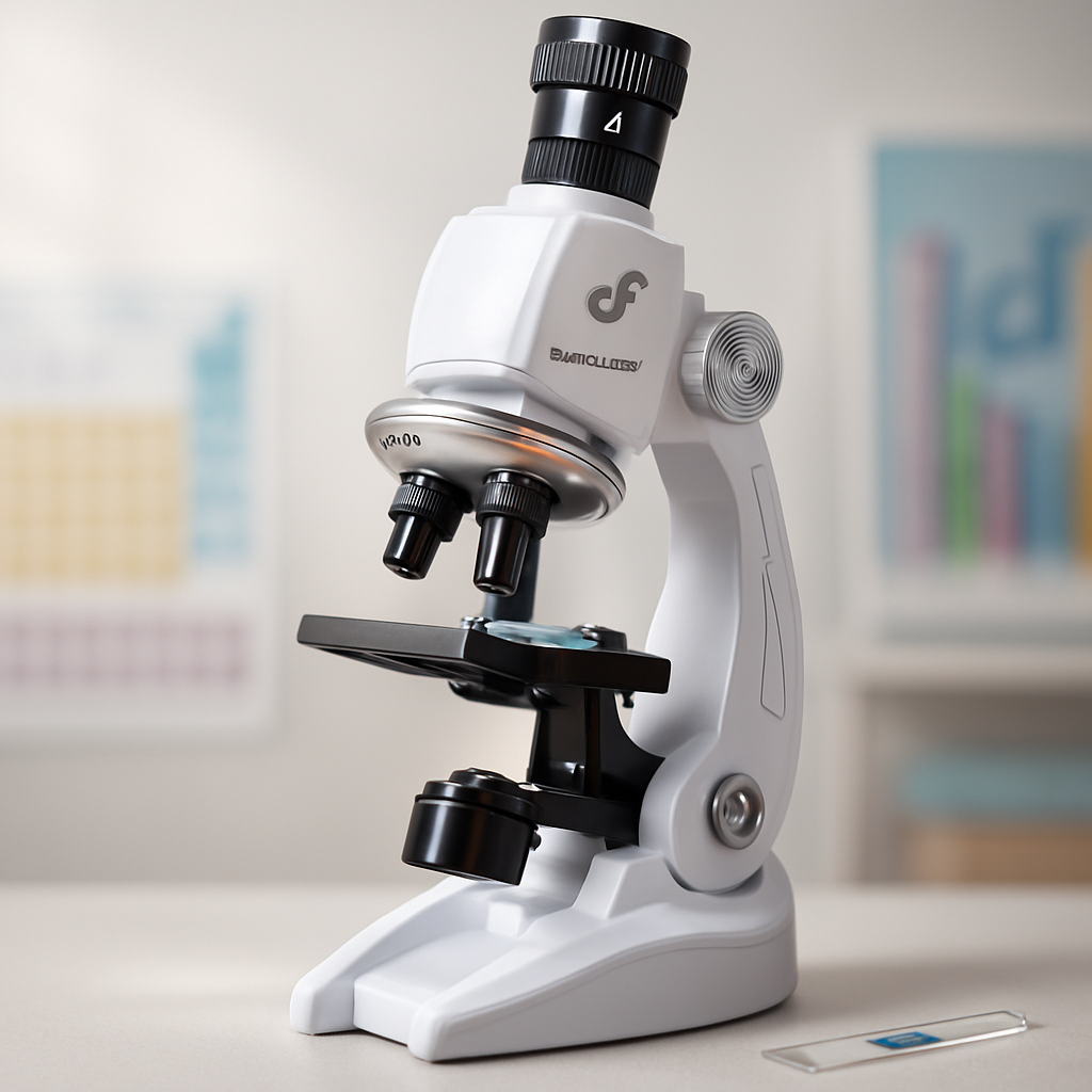 Mikroskop Kit Barn Plast Utbildningsleksak