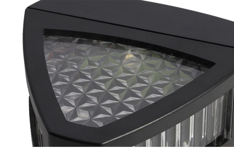 Carvallo Solar Utomhusvägglampa i Egyptisk Design | Vattentålig & Automatisk | Varmvit | Handgjord Dekor