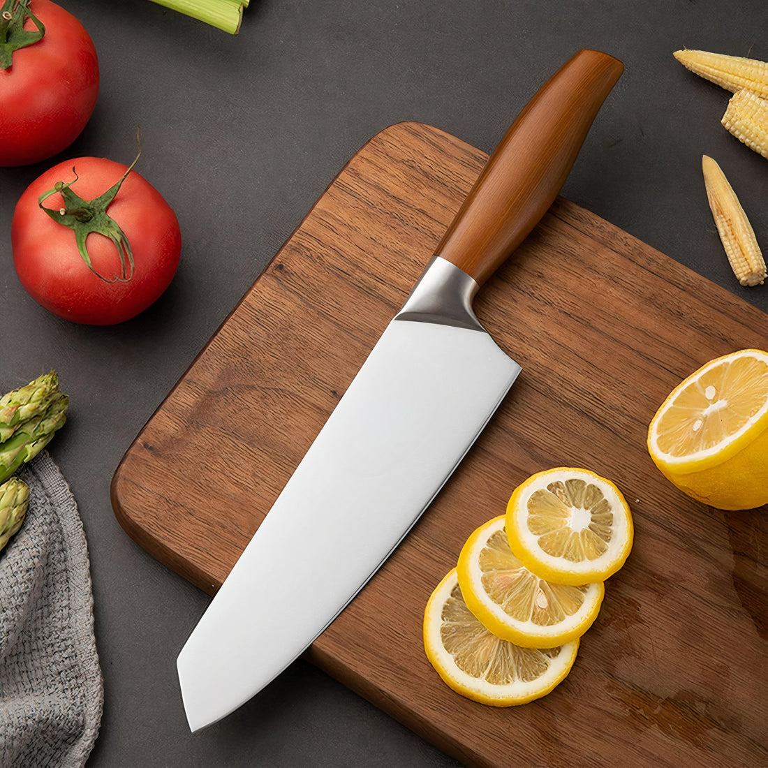 Kökskniv Rostfritt Stål Kockens Blad