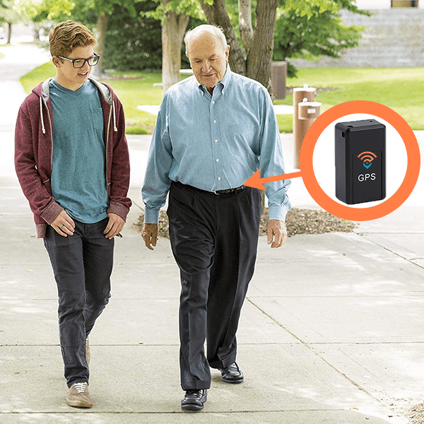 GPS Tracker Mini Bärbar Magnetisk Enhet