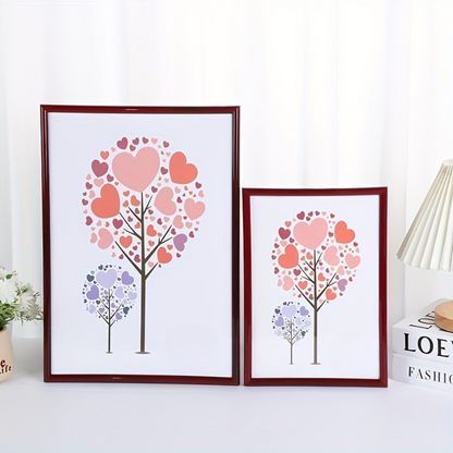 A3 Ramuppsättning Modern Plastväggsdisplay
