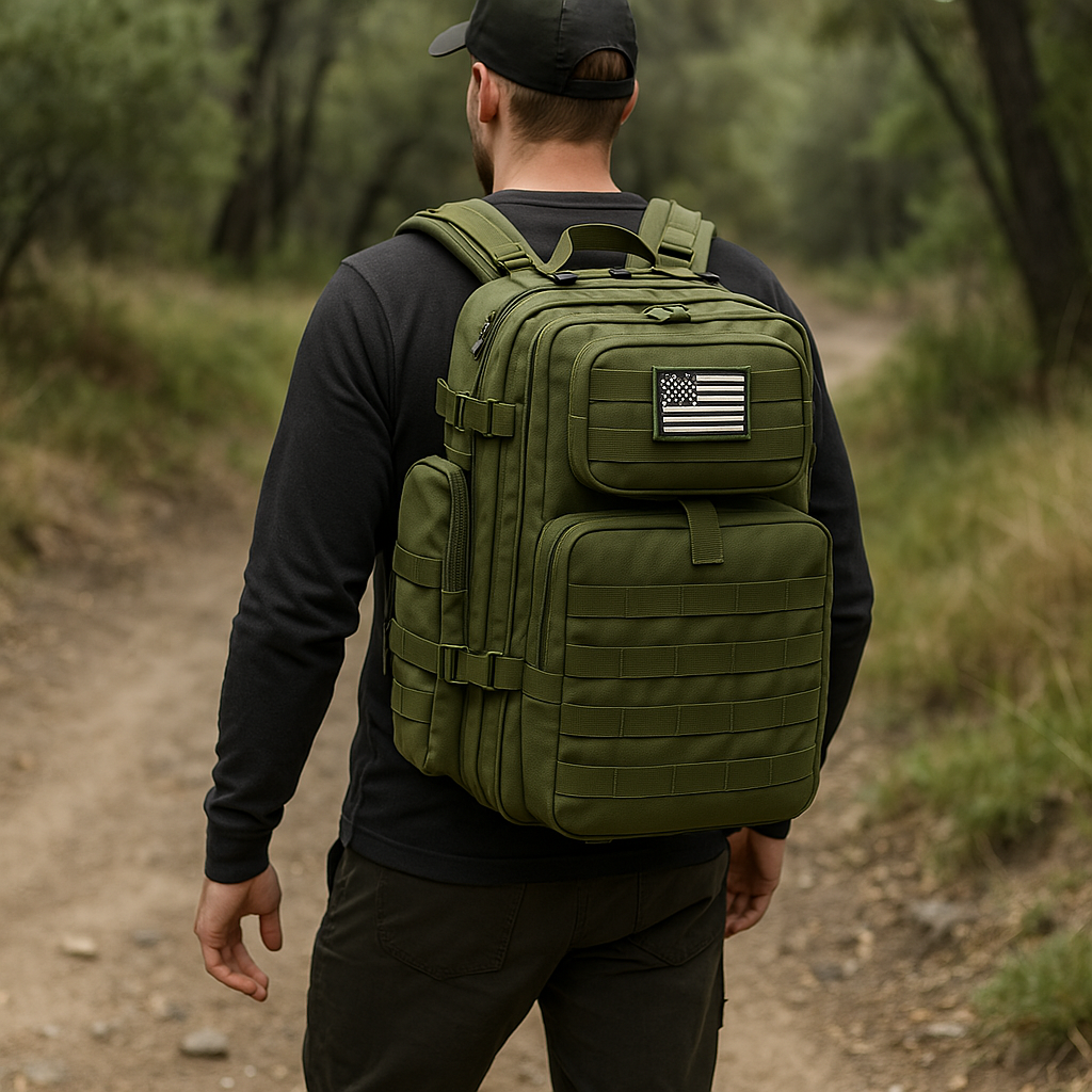 Taktisk Ryggsäck 50L Militär Utomhus Ryggsäck