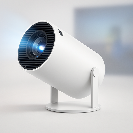 Hemprojektor med 4K-stöd och WiFi