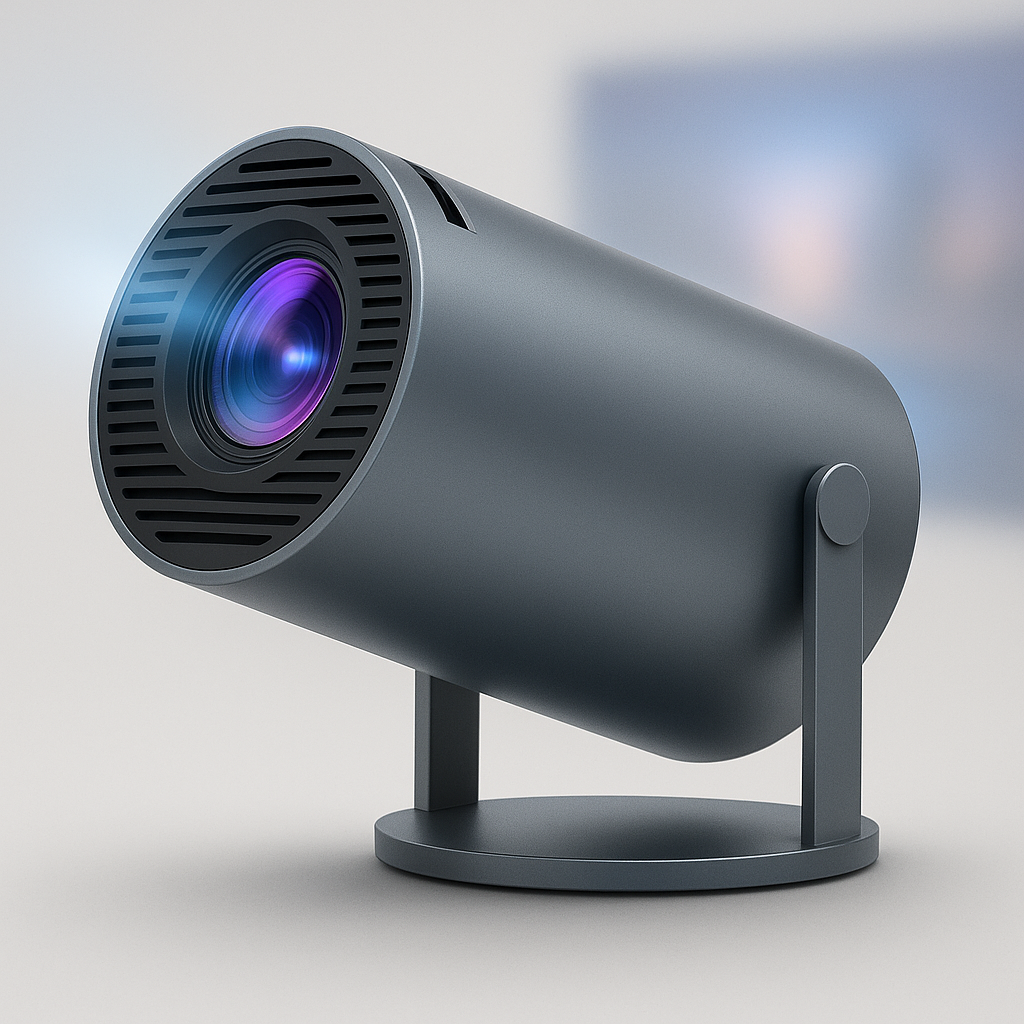 Hemprojektor med 4K-stöd och WiFi