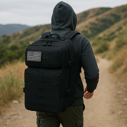 Taktisk Ryggsäck 50L Militär Utomhus Ryggsäck