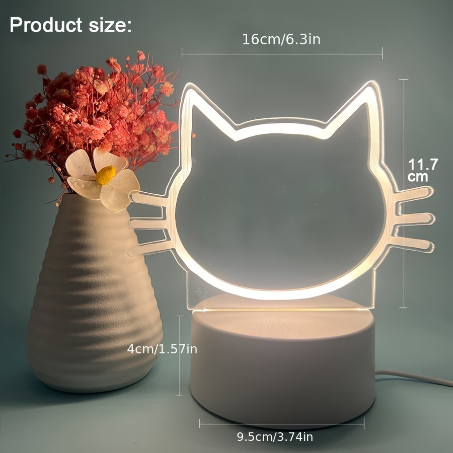 WriteLight - Kreativ LED Nattlampa med Skrivfunktion