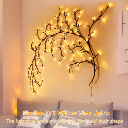 Vägglampor med LED-videokvistsdesign