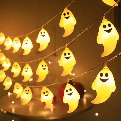 Halloween Ljuslina – Batteridrivna LED-Deko för skrämmande fester