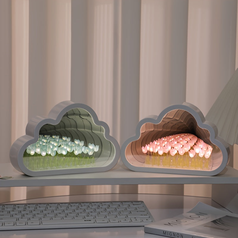 TulipGlow - LED Tulpan Nattlampa för Rumsdekoration