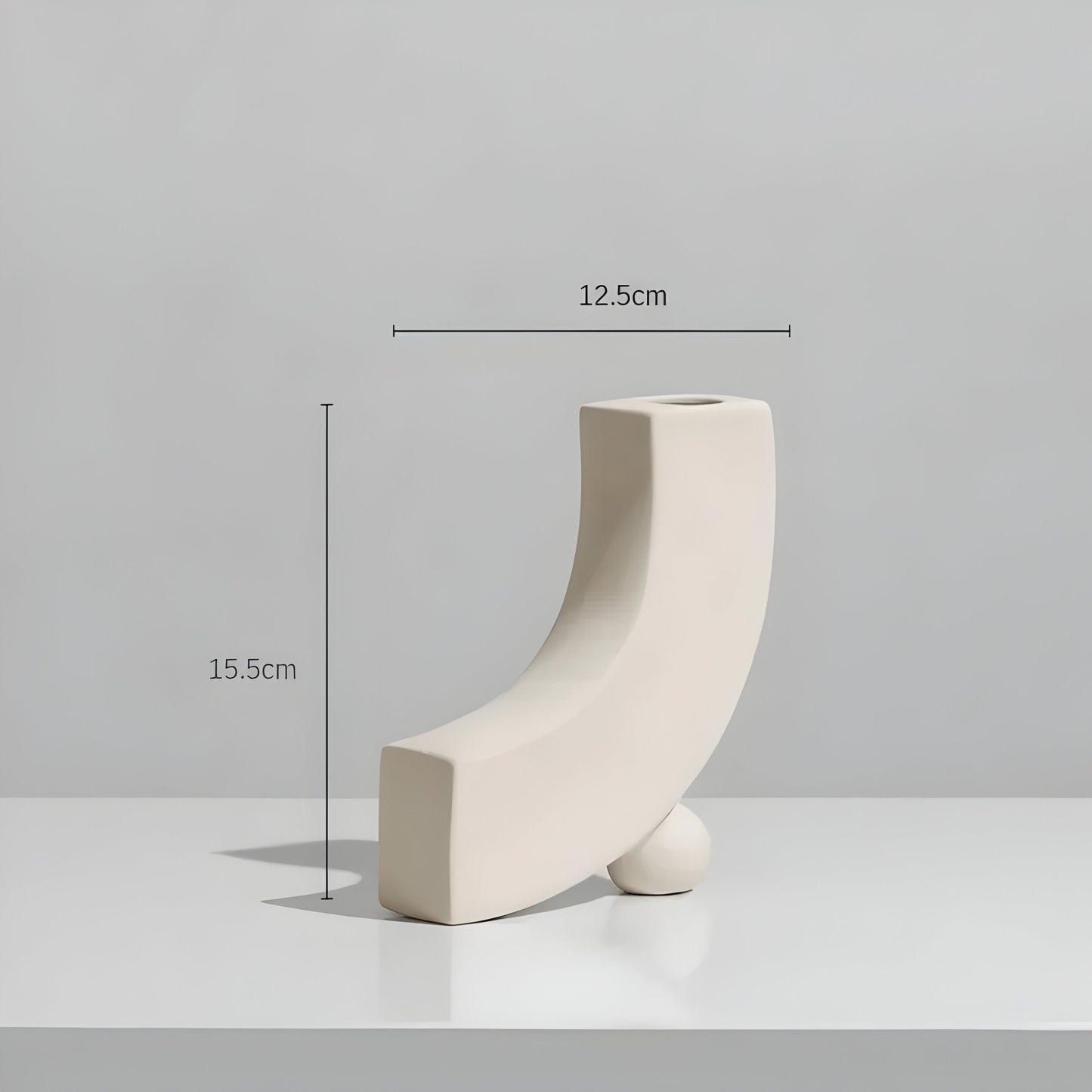 ClayHaven Vase - Modern Keramisk Blomvas