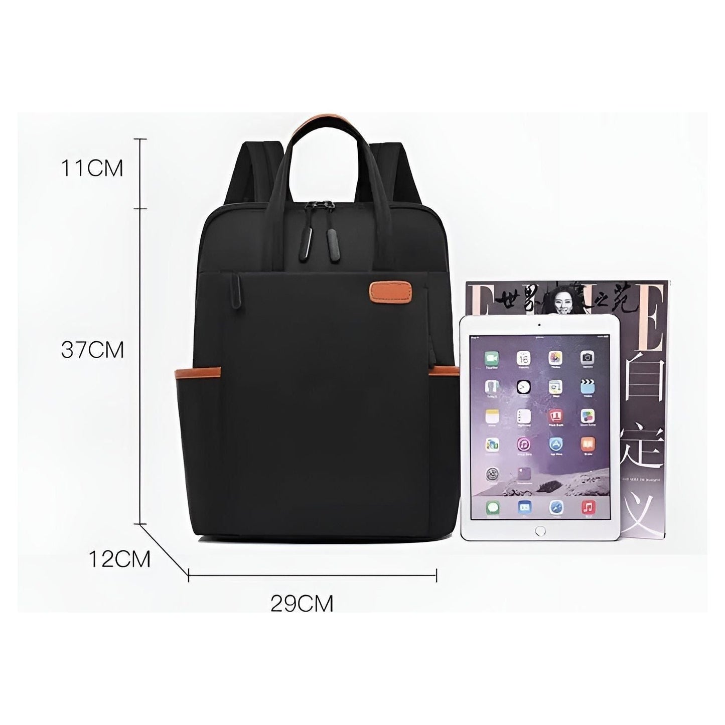 Carvallo Damryggsäck med anti-tillgrepps-funktion | Vattenavvisande & Mångsidigt bärbar | I 4 färger