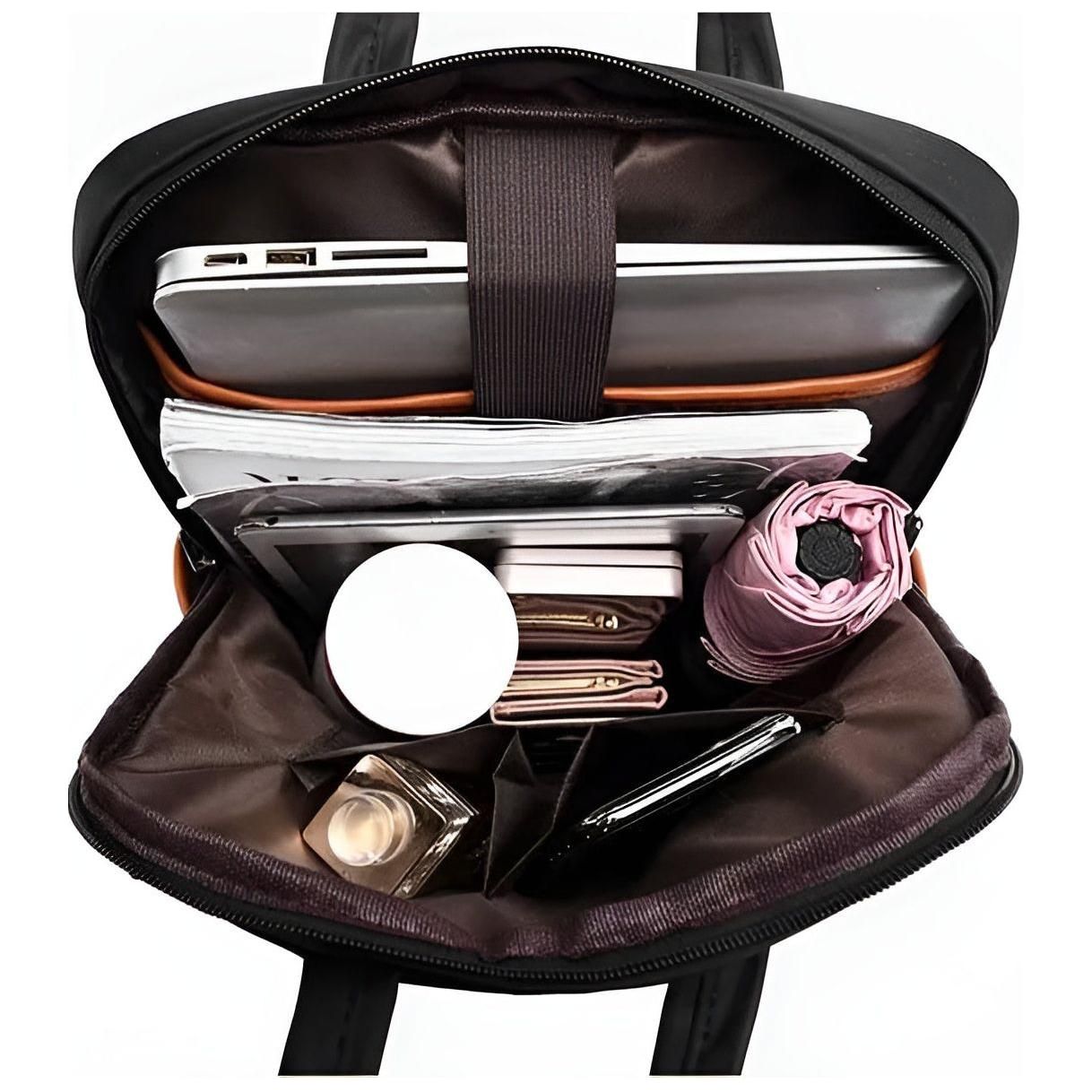 Carvallo Damryggsäck med anti-tillgrepps-funktion | Vattenavvisande & Mångsidigt bärbar | I 4 färger