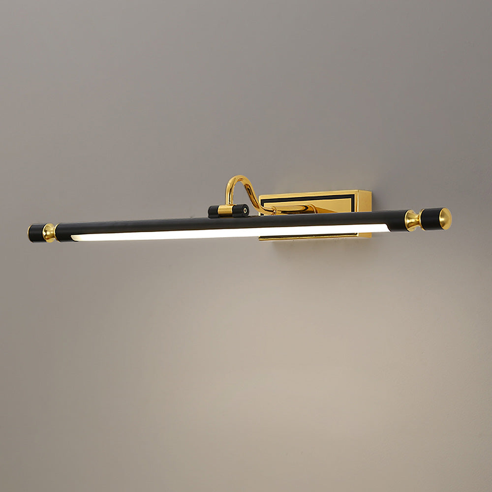 Svart Enkel LED Badrumsspegel Vägglampa