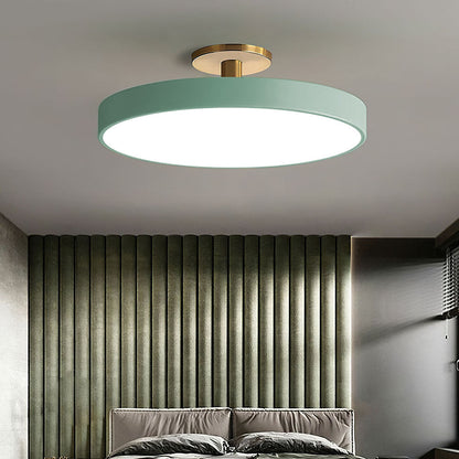Modern Flush Mount Ceiling Light | 5.9×11.8–23.6 in | LED Rund Armatur | Hårdvara + Akryl | Brick by Brick