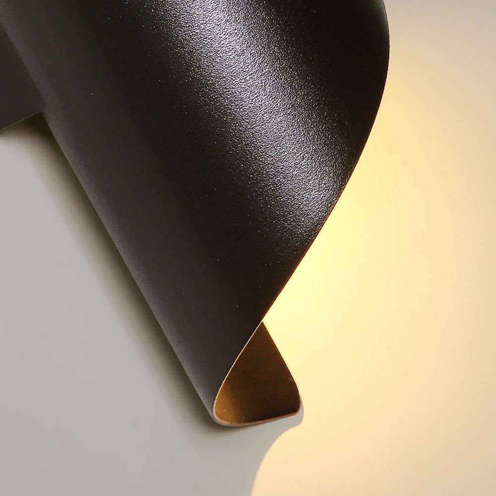 LED Vägglampa med Minimalistisk Aluminiumdesign