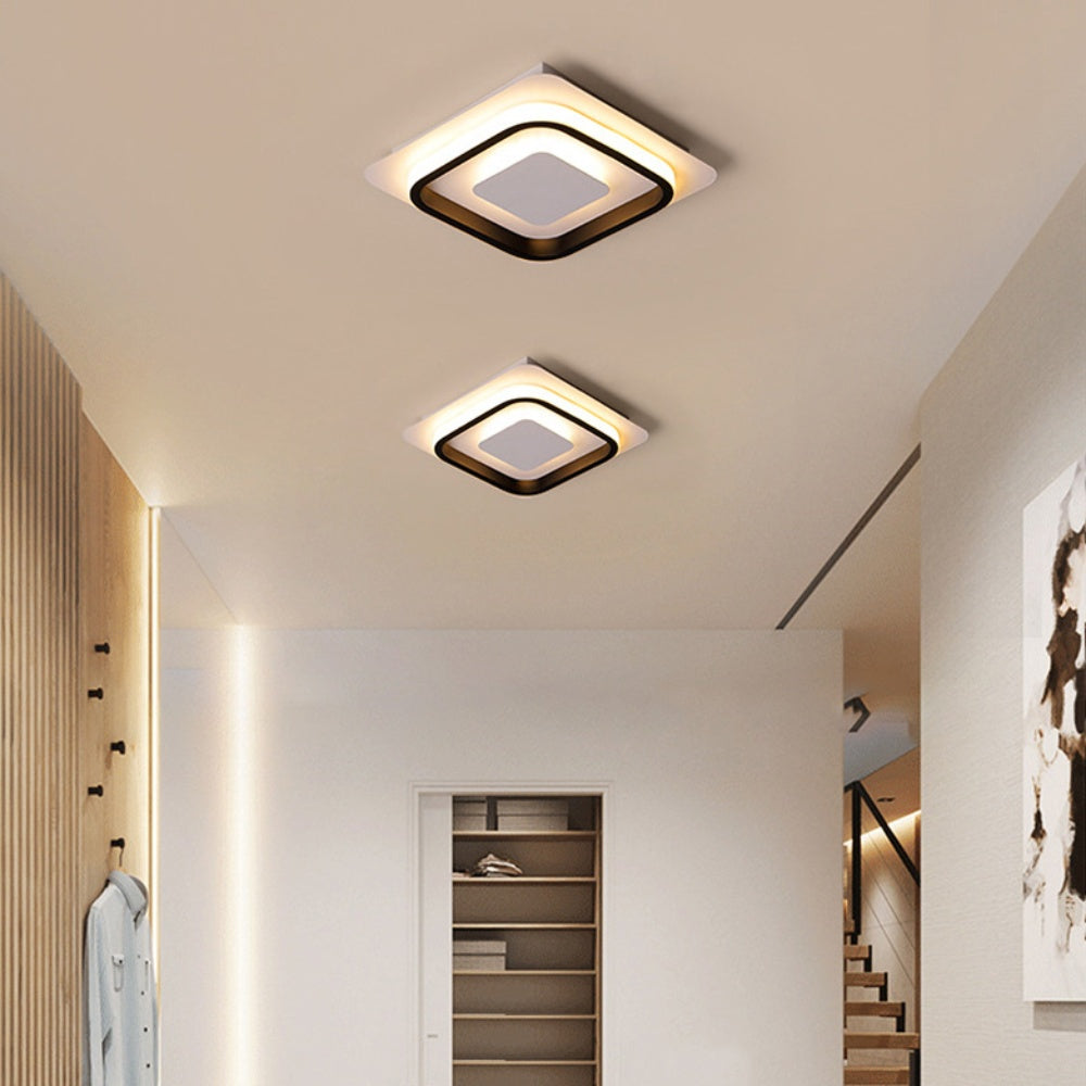 LED Taklampa Modern Geometrisk Inbyggd Montering