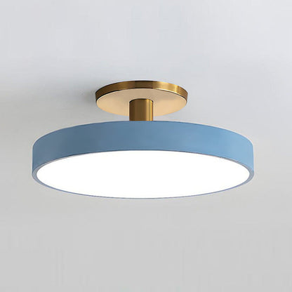 Modern Flush Mount Ceiling Light | 5.9×11.8–23.6 in | LED Rund Armatur | Hårdvara + Akryl | Brick by Brick