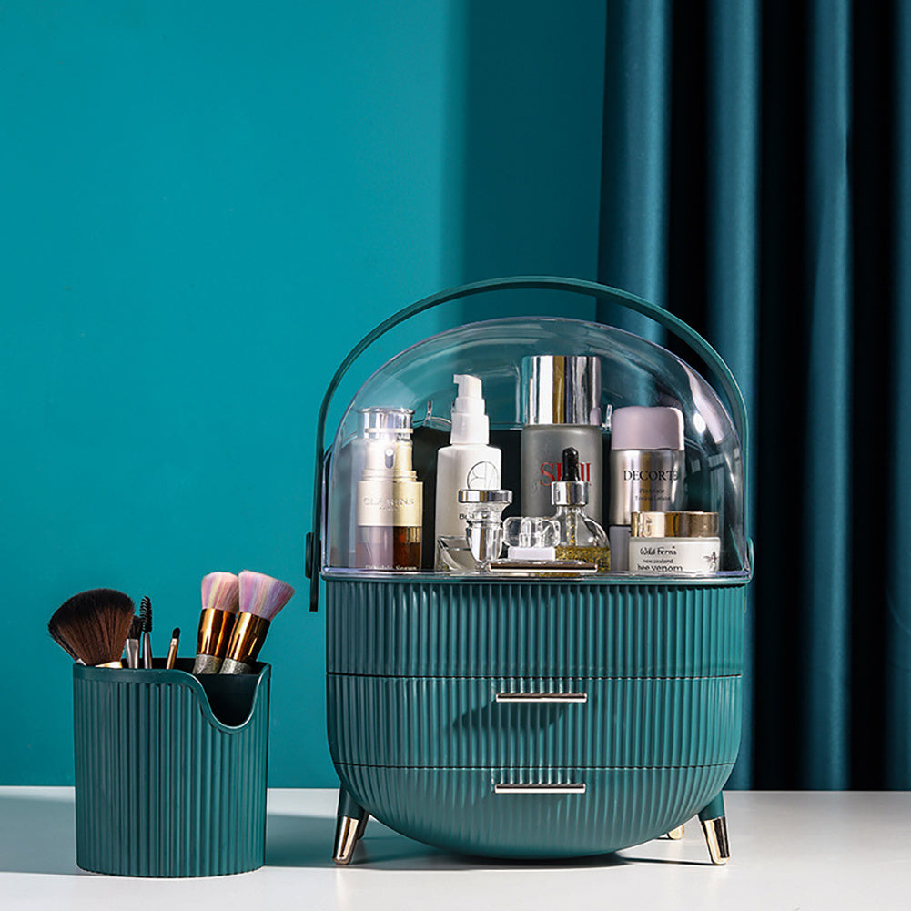 Makeup Storage Organizer med lådor - Kosmetisk bordsskåp
