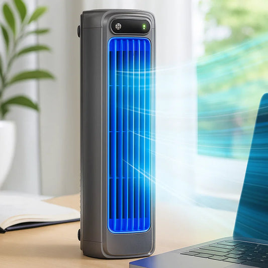 Luftkylare Bärbar Uppladdningsbar Tornfläkt