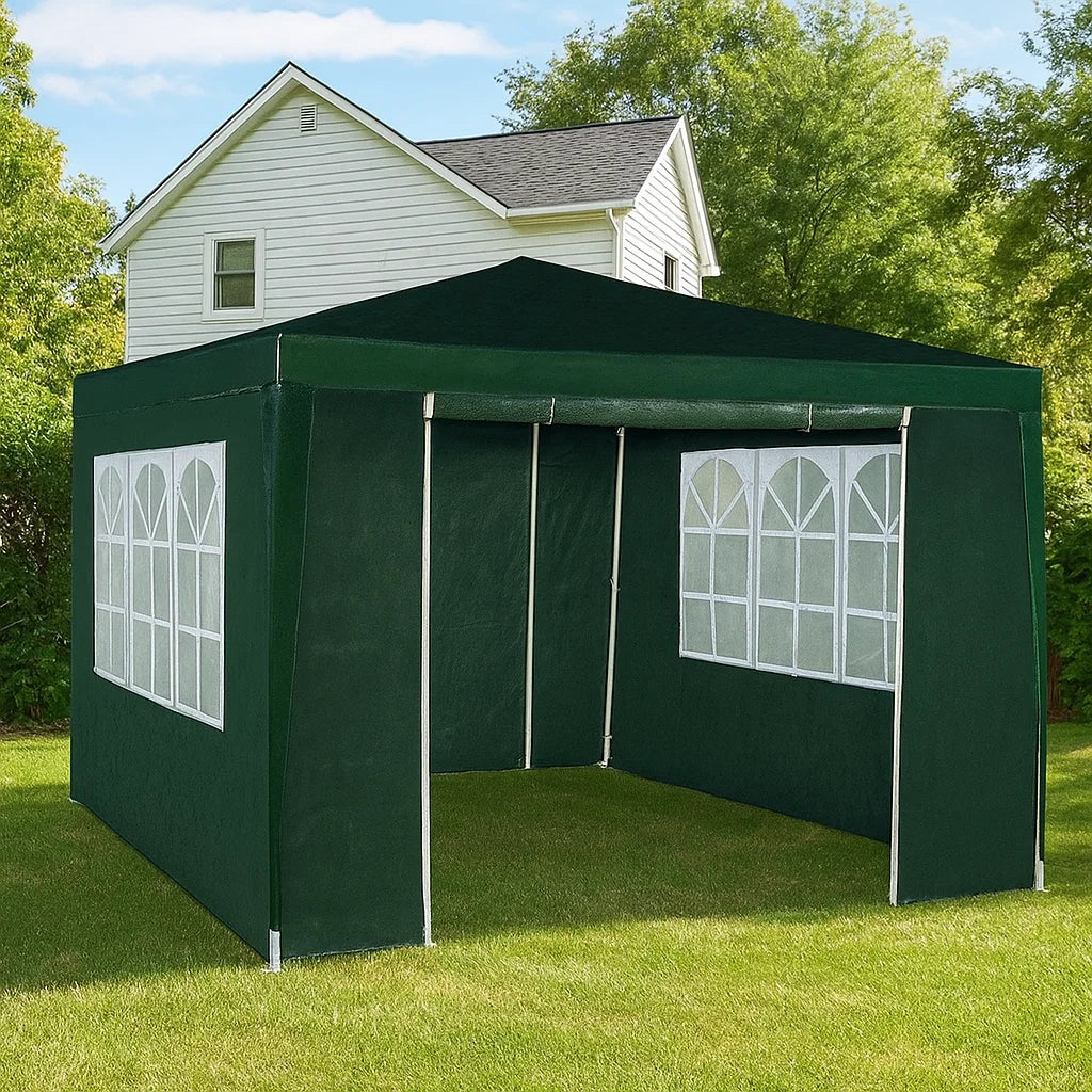 Utomhus Vattentät Paviljongtält med Sidor