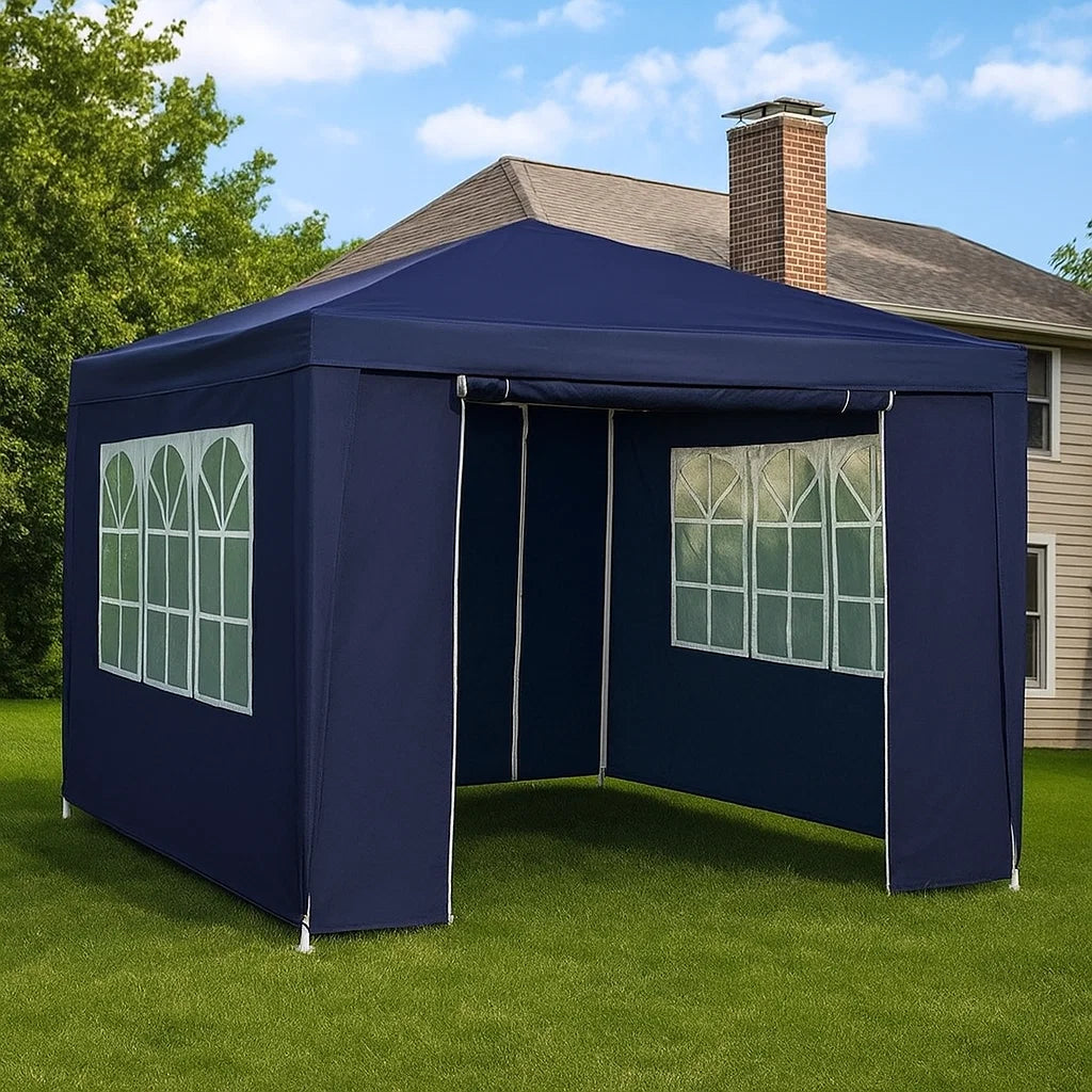 Utomhus Vattentät Paviljongtält med Sidor
