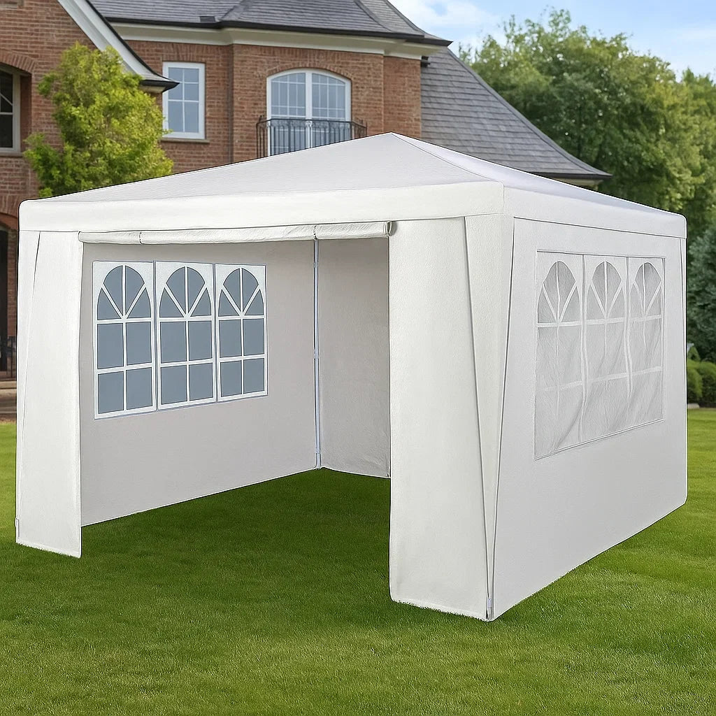 Utomhus Vattentät Paviljongtält med Sidor