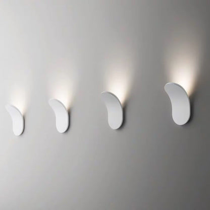 Finslipad Nordisk Konst Väggljus Modern Vägglampa