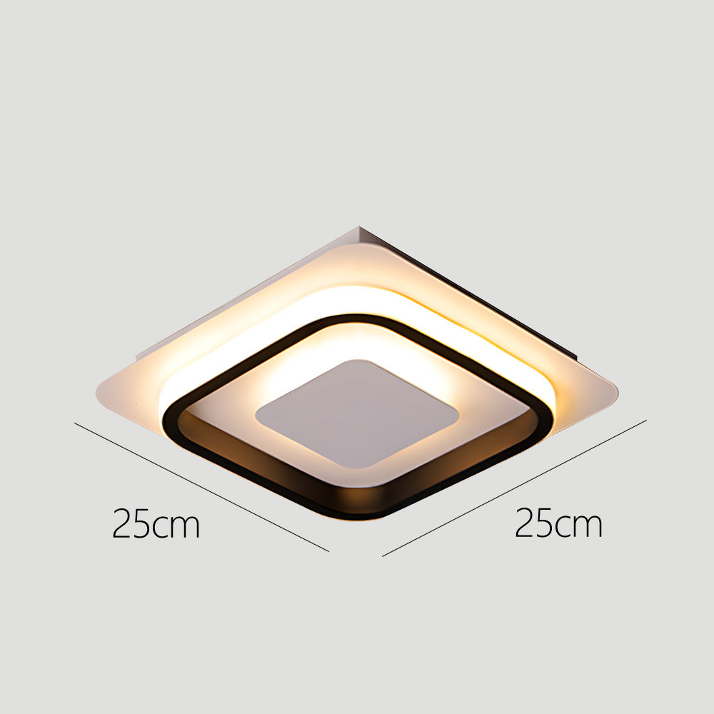LED Taklampa Modern Geometrisk Inbyggd Montering