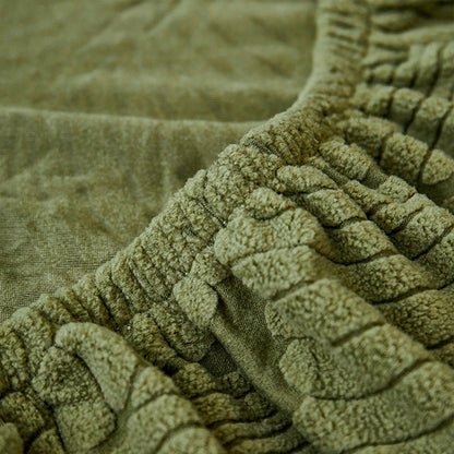 Modern Leaf Jacquard Vattentät Anti-scratch Sofföverdrag