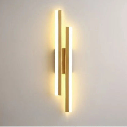 Akryl LED Vägglampa | Vardagsrum | Metall-Akryl | 18,9&quot; Armatur | Brick by Brick