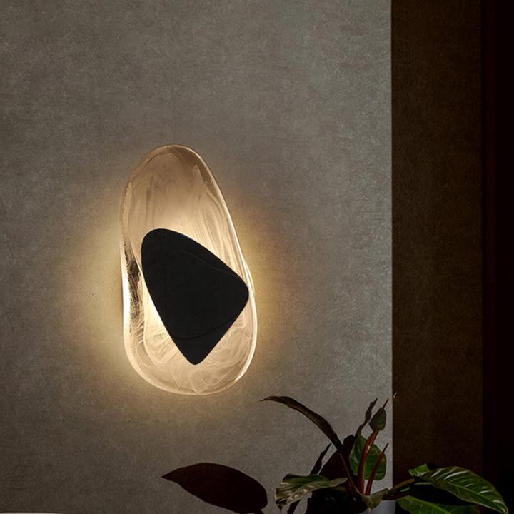 Nordisk Modern Kristall Vägglampa - Elegans &amp; Ljus