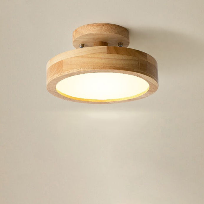 Skandinavisk Stil Rund LED Semi-Inbyggd Taklampa