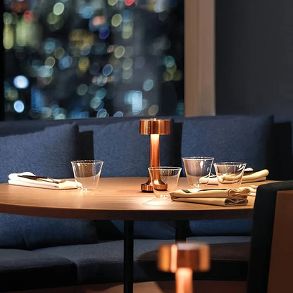 AuroraDesk - USB Laddningsbar LED Skrivbordslampa med Touchkontroll