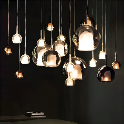 LED Kugelglas Pendellampa – Stilfull taklampa för vardagsrum