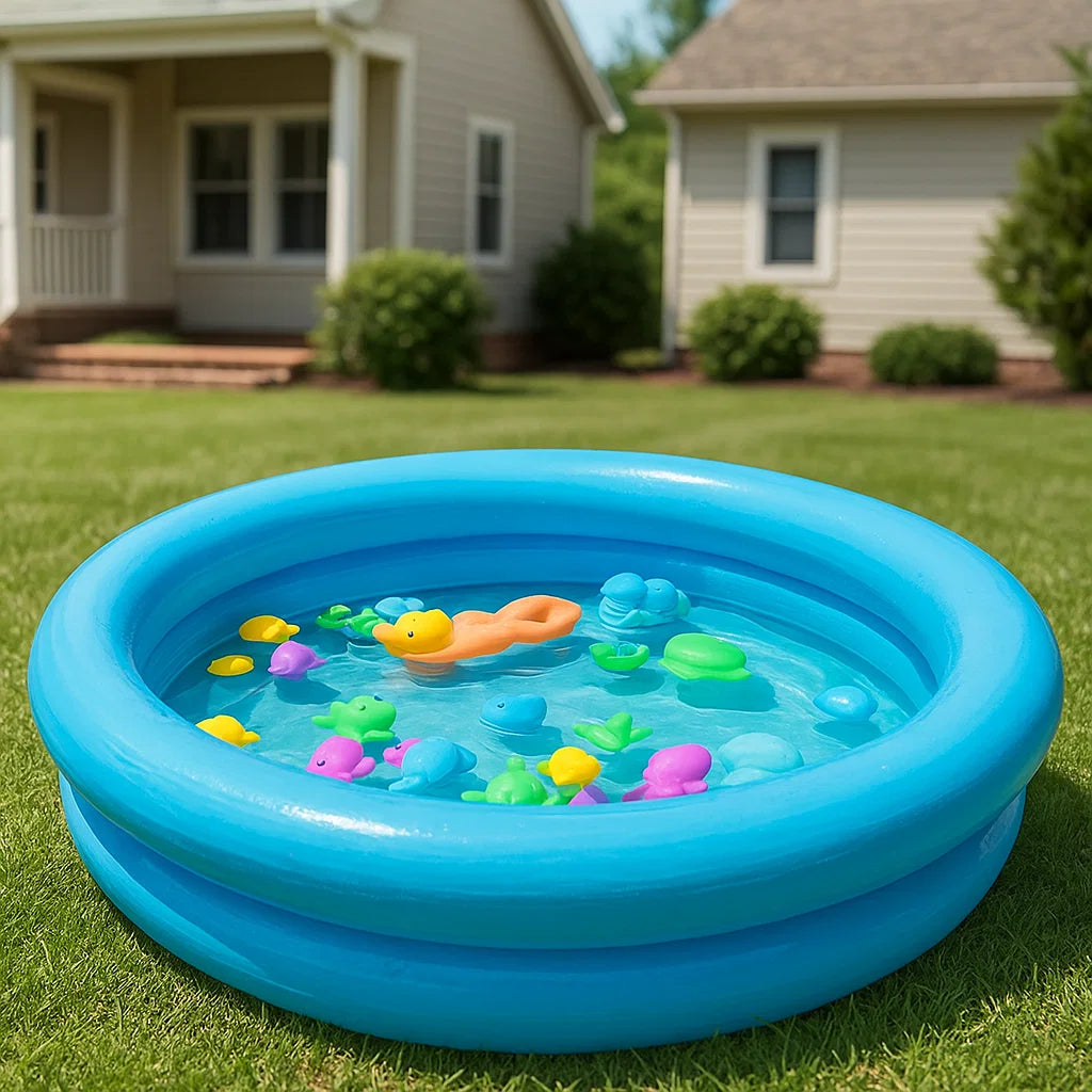 Uppblåsbar PVC Pool Utomhus för Barn