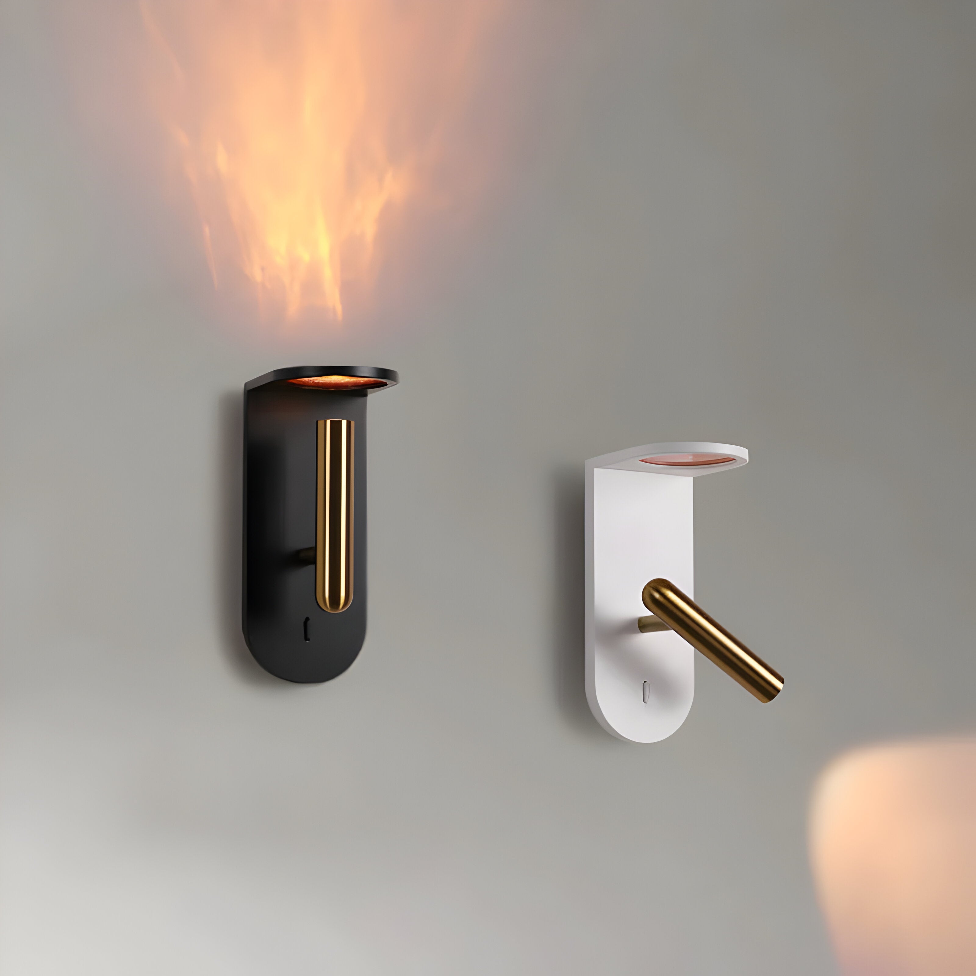 Skandilight – Kreativ Flamma Vägglampa Nordisk Stil