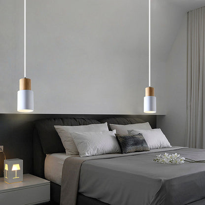 Pendulum Modern Trä Svart Cylinderarmatur