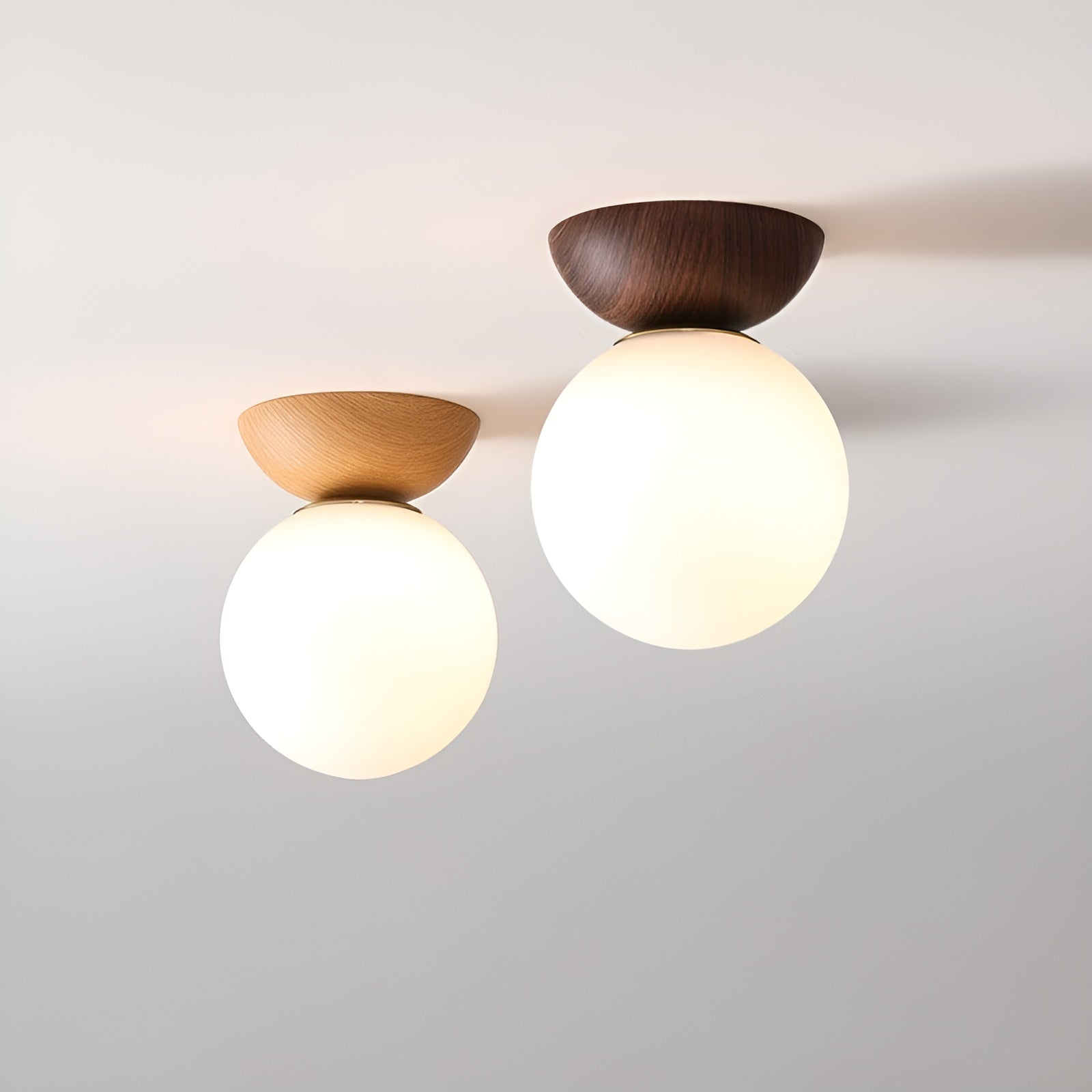 BalconyBloom Light - LED-taklampa i japansk stil