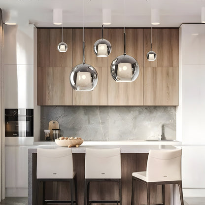 LED Kugelglas Pendellampa – Stilfull taklampa för vardagsrum